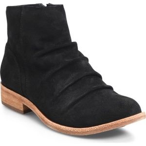 🌺Giba Boot by, KORK-EASE® in Black Suede Leather